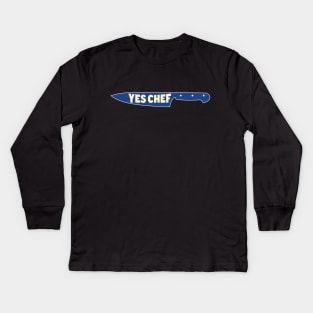 YES CHEF Kids Long Sleeve T-Shirt